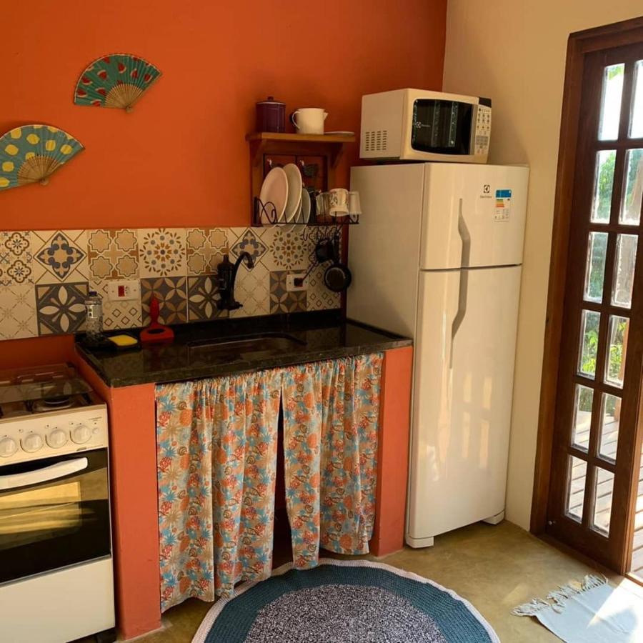 Chale Com Cozinha Vista Mar Fartura Vila Ilhabela Exterior foto