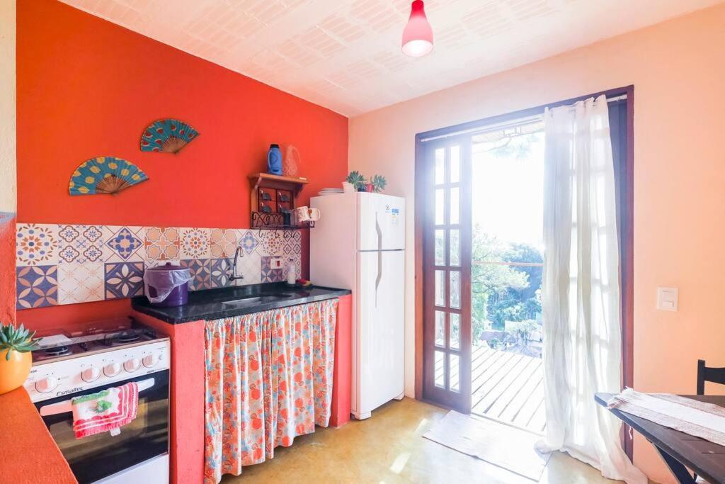 Chale Com Cozinha Vista Mar Fartura Vila Ilhabela Exterior foto